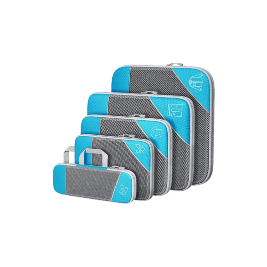 Set 6 Organizer a Compressione per Valigia
