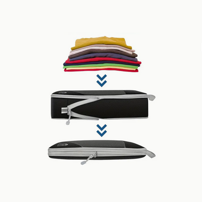 Set 6 Organizer a Compressione per Valigia