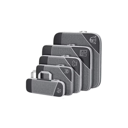 Set 6 Organizer a Compressione per Valigia