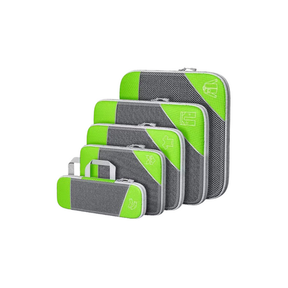 Set 6 Organizer a Compressione per Valigia