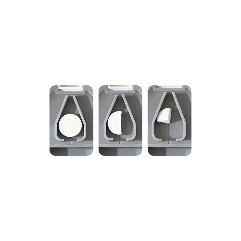 Taglia Pillole Portatile 2-in-1 con Contenitore